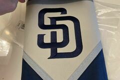 Selling with online payment: pottery barn pillow SHAM cover sport BASEBALL MLB college Padres 