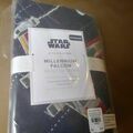 Selling with online payment: Pottery barn Star Wars bed pillow cover Sham Millennium falcon su