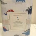Selling with online payment: pottery barn Dempsey DINOSAUR DINO pillowcase Cover Boy ORGANIC c