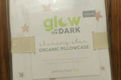 Selling with online payment: pottery barn GLOW IN THE DARK SHINING STAR ORGANIC pillow case Co
