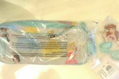 Selling with online payment: Pottery Barn SET DISNEY Princess PENCIL CASE + Ariel Mermaid ice 