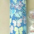 Selling with online payment: Pottery barn BUTTERFLY WATER BOTTLE LARGE Lunch Drink school girl