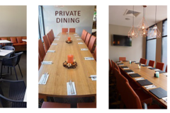 Book a meeting: Private Dining Room | This space is fit for intimate meetings