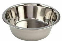 Liquidation/Wholesale Lot: 144-STAINLESS STEEL Standard Pet Dog Puppy Cat Food Water Bowls D