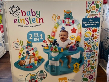 Selling with online payment: New open box Baby Einstein Activity Gym