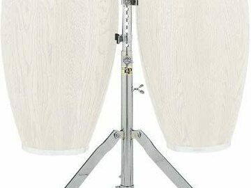 Selling with online payment: $100 OBO LP290B Heavy Duty double conga stand w locking casters.
