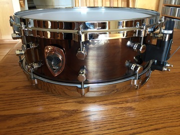 Selling with online payment: Ocheltree Phantom--Nickel Plated Carbon Steel 5.5 X 14 Snare. Min