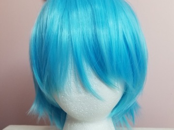 Selling with online payment: Light Blue Short Wig (Mystic Messenger)