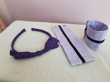 Selling with online payment: Midari Headband and Wrist Cuffs (Kakegurui)