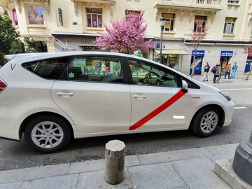Alquiler sin botón de pago: Publicidad en Taxi Madrid
