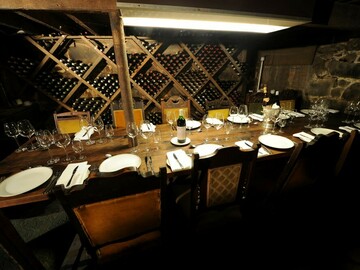Book a meeting | $: The Grange Cellar | Unique meeting space in pre gold rush cellar
