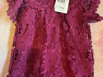 Selling with online payment: Purple Lace Dress