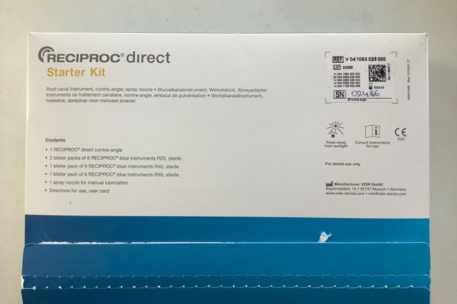 Reciproc direct endohoekstuk