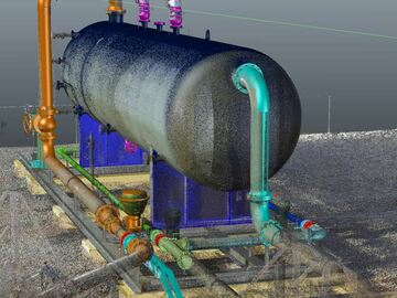 Product: 3D Scan and CAD Drawings Package – One Vessel/ Unit/ Equipment