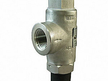 Product: Threaded Pressure Relief Valve, 10,000psi ASME