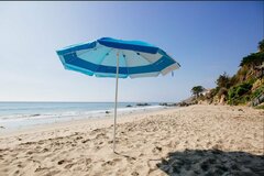 Liquidation/Wholesale Lot: Pocketbrella-Multi-Functional Beach Umbrella with Built-In Pocket
