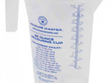 Post Now: Measure Master Graduated Round Containers 32 Oz / 1000 Ml