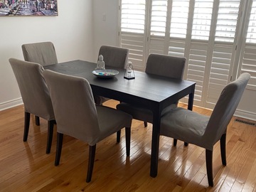 Selling: 6 dining chairs for sale