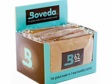 Post Now: Boveda 62% RH 2-Way Humidity Control, Large 67 gram, 12 Pack