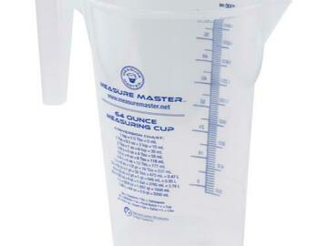 Post Now: Measure Master Graduated Round Container 64 oz / 2000 ml (20/Cs)