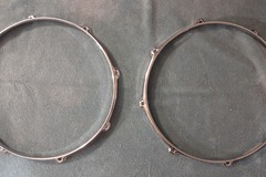 Selling with online payment: Sonor 13" 8 lug 2.3mm Tripled Flanged Power Hoops