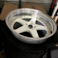 Selling: JNC Wheels Rim JNC010 White Machined Lip 19x11 5x114.3 ET25