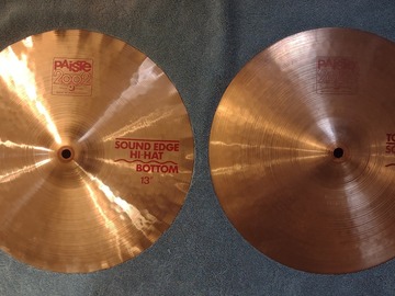 Selling with online payment: Paiste 2002 13" Sound Edge Hi Hats