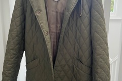 Selling: Quilted Parka - Olive Green