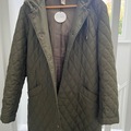 Selling: Quilted Parka - Olive Green
