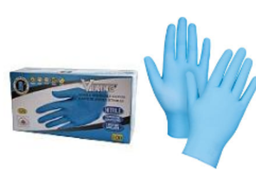 Post Now: Viking® Nitrile Blue Gloves Large 100’S