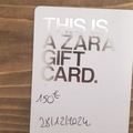 Vente: Carte Cadeau ZARA (150€)