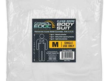  : Grower’s Edge Clean Room Body Suit – Size M (25/Cs)