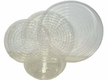 Post Now: CLEAR ROUND SAUCER