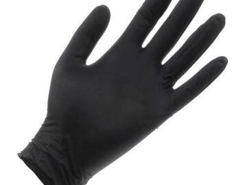  : Black Lightning Powder Free Nitrile Gloves Large (100/Box)