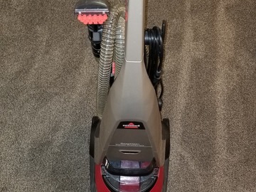 Renting out: Carpet cleaner