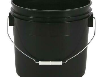 Post Now: Gro Pro Black Plastic Bucket 3.5 Gallon