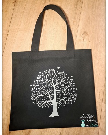 sac en coton fait main personnalisable