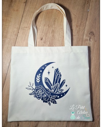 sac en coton fait main personnalisable