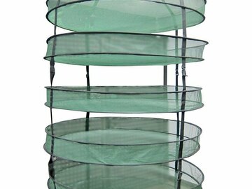Post Now: Yield Lab 3ft 6 Layer Hydroponic Herbal Hanging Dry Net with clip