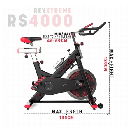Rev xtreme top spin bike
