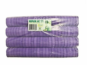 Post Now: 2"" Neoprene Inserts (sold 100 per pack) - Purple