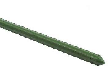 Post Now: 5' Steel Stake Plant Support - Green 20-pack - 7/16'' THICK