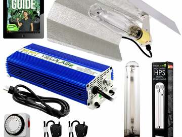 Post Now: Yield Lab 600w HPS Wing Reflector Digital Dimming Grow Light Kit