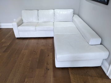 Selling: High End Leather Sectional