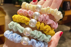 Comprar ahora: 120PCS headband pearl fabric hair accessories