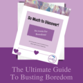 Product: The Ultimate Guide To Busting Boredom Workbook