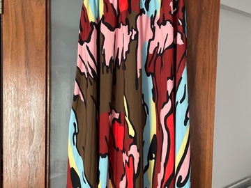 For Rent: Multicoloured midi skirt