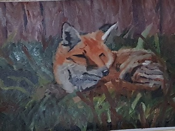 Sell Artworks: Fox in the garden
