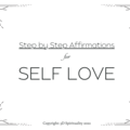 Product: Step by Step Affirmations -for Self Love