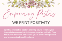 Product: Empowering Posters to Allow Positive Self-Talk to Flow